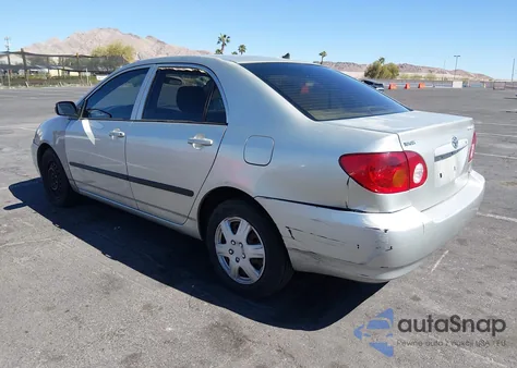 2003 Toyota Corolla Ce from USA, damaged, VIN JTDBR32E030027437